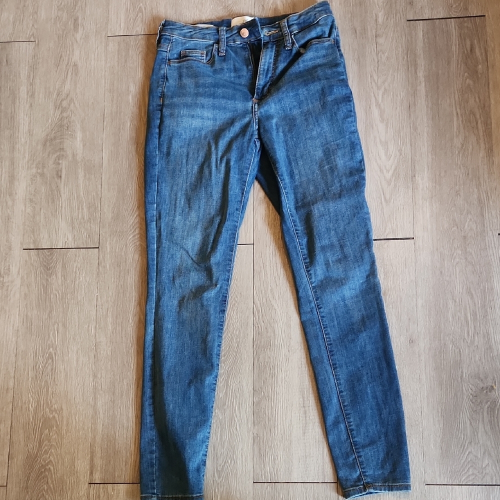 Classic Women's Blue Skinny Jeans